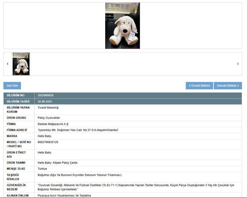 Çocuklar için boğulma riski var! Ticaret Bakanlığı harekete geçti, ünlü markanın ürünü toplatılıyor - 2. Resim