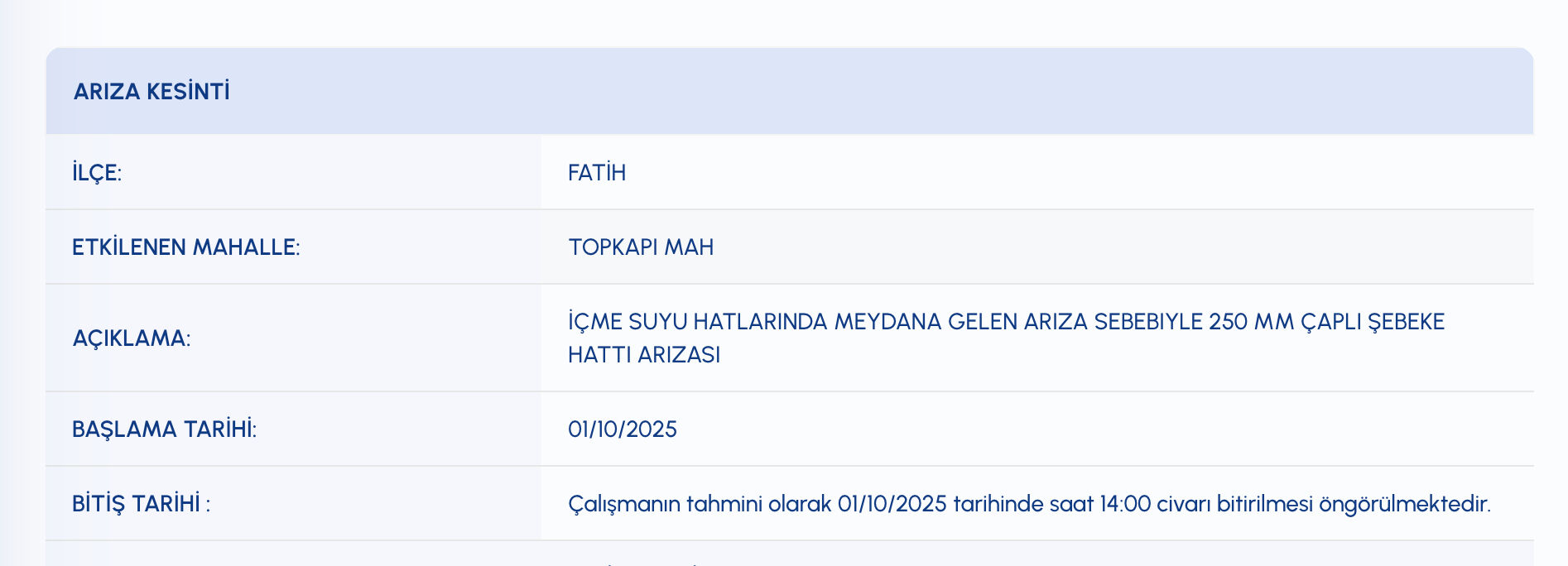 İstanbul Fatih su kesintisi! İSKİ detayları paylaştı, Fatih'te sular ne zaman gelecek? İstanbul Fatih su kesintisi! İSKİ detayları paylaştı, Fatih'te sular ne zaman gelecek? - 2. Resim