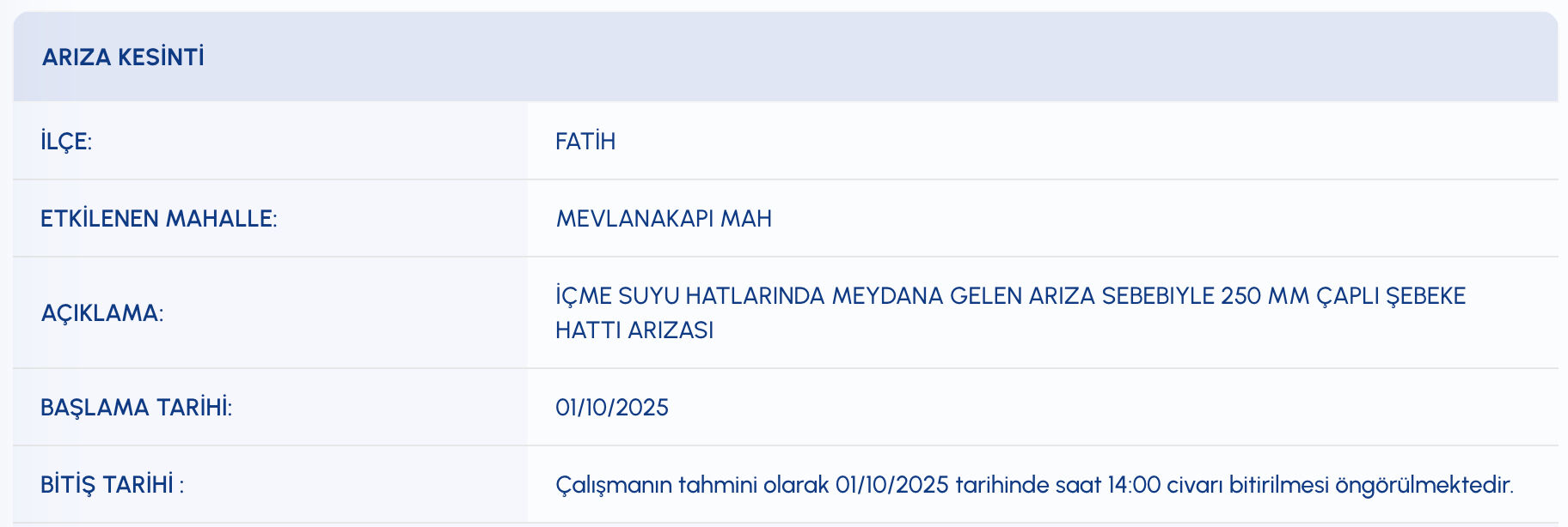 İstanbul Fatih su kesintisi! İSKİ detayları paylaştı, Fatih'te sular ne zaman gelecek? İstanbul Fatih su kesintisi! İSKİ detayları paylaştı, Fatih'te sular ne zaman gelecek? - 5. Resim