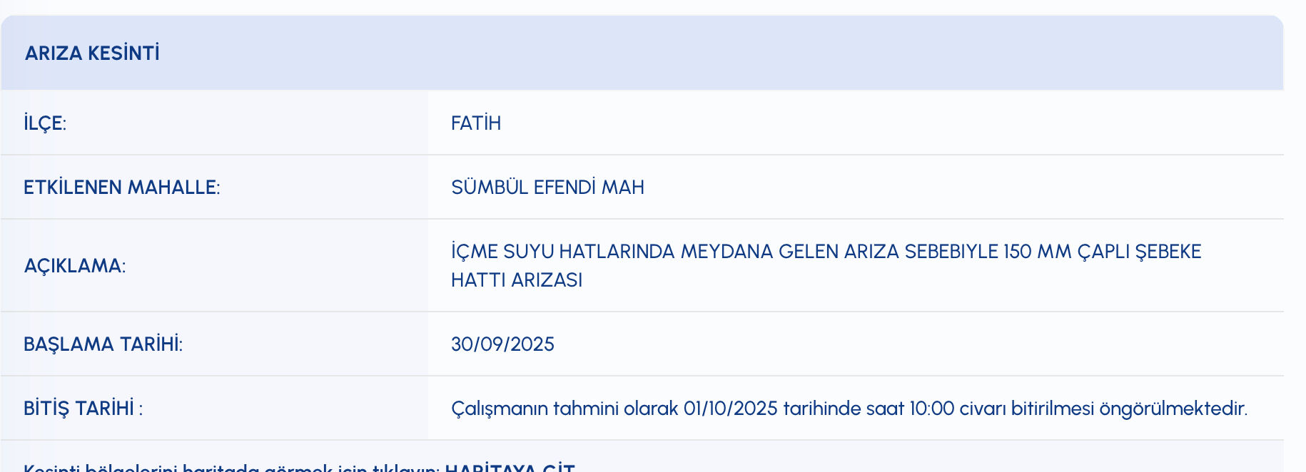İstanbul Fatih su kesintisi! İSKİ detayları paylaştı, Fatih'te sular ne zaman gelecek? İstanbul Fatih su kesintisi! İSKİ detayları paylaştı, Fatih'te sular ne zaman gelecek? - 4. Resim