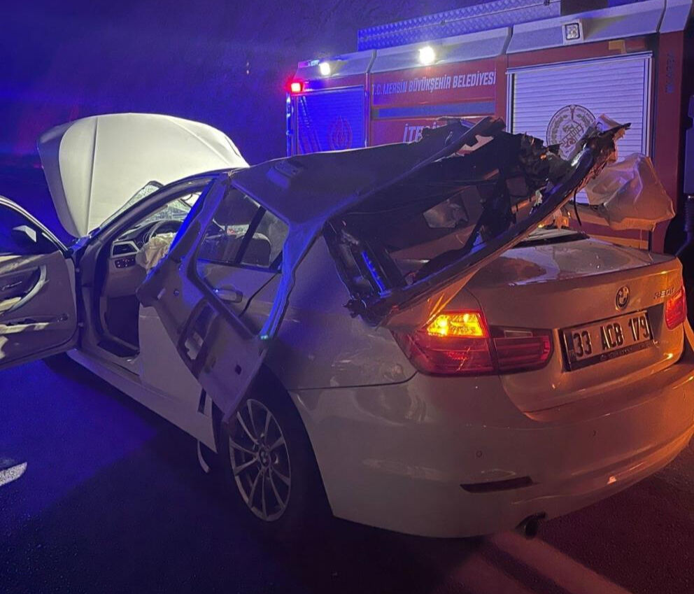 Mersin'de yaşlı çifti trafik kazası ayırdı: Feci şekilde can verdi! - 1. Resim