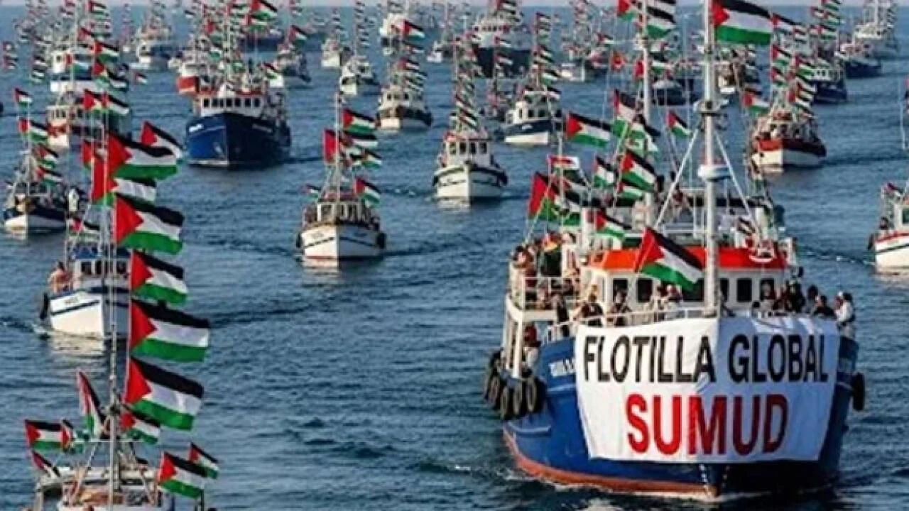 Sumud Filosu şu an nerede, canlı takip nereden izlenir? Gazze'ye yardım sınıra yaklaştı! - 3. Resim