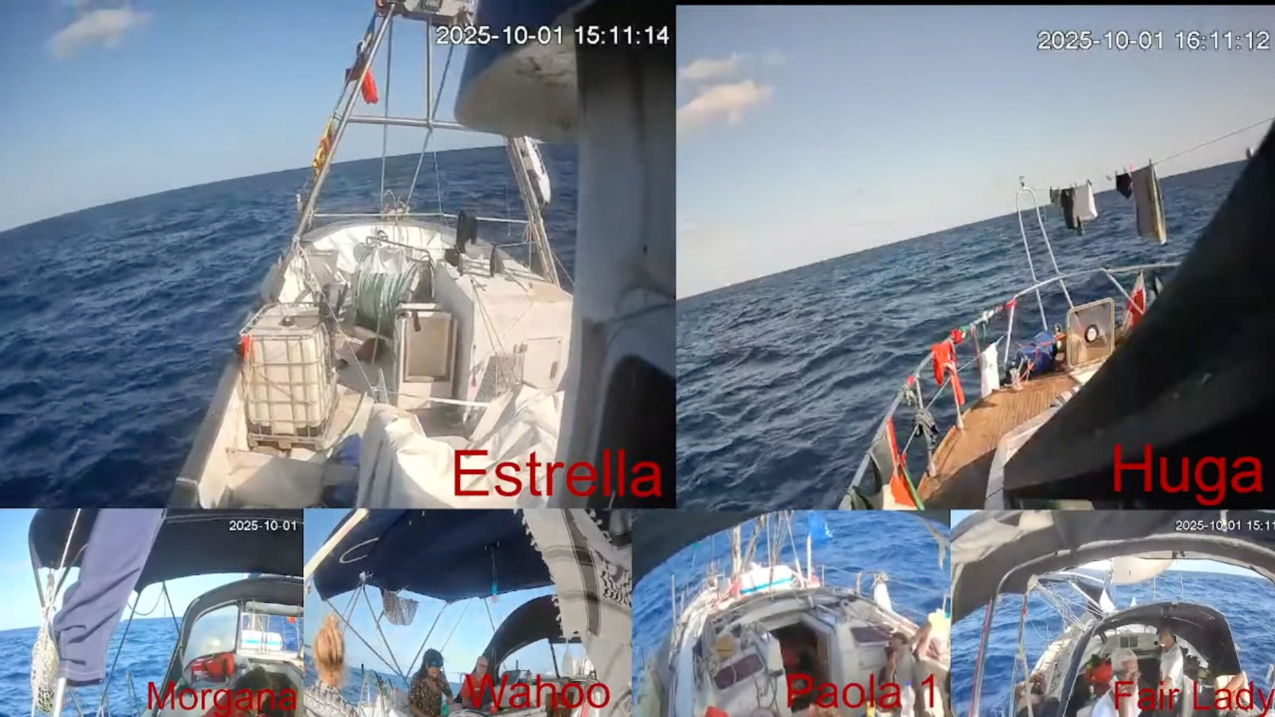 Sumud Filosu şu an nerede, canlı takip nereden izlenir? Gazze'ye yardım sınıra yaklaştı! - 2. Resim