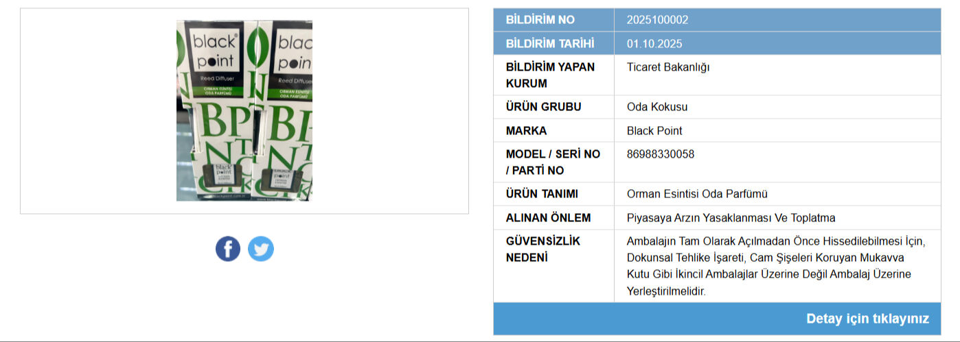 Temizlik spreyi, oda kokusu, oyuncak! Bakanlık satışını yasakladı, raflardan toplatılıyor - 2. Resim