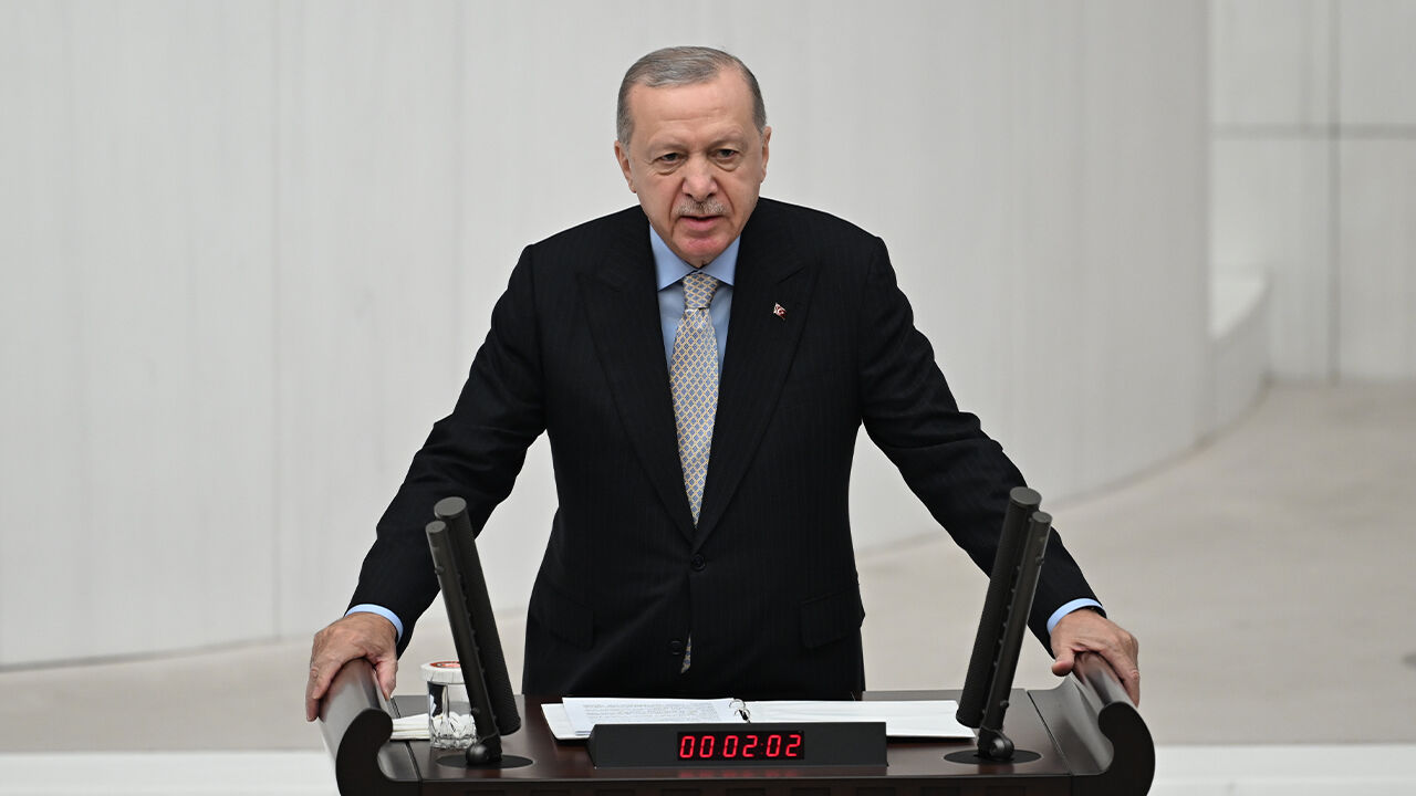 Yeni yasama yılı başladı! Cumhurbaşkanı Erdoğan'dan Gazze mesajı - 1. Resim