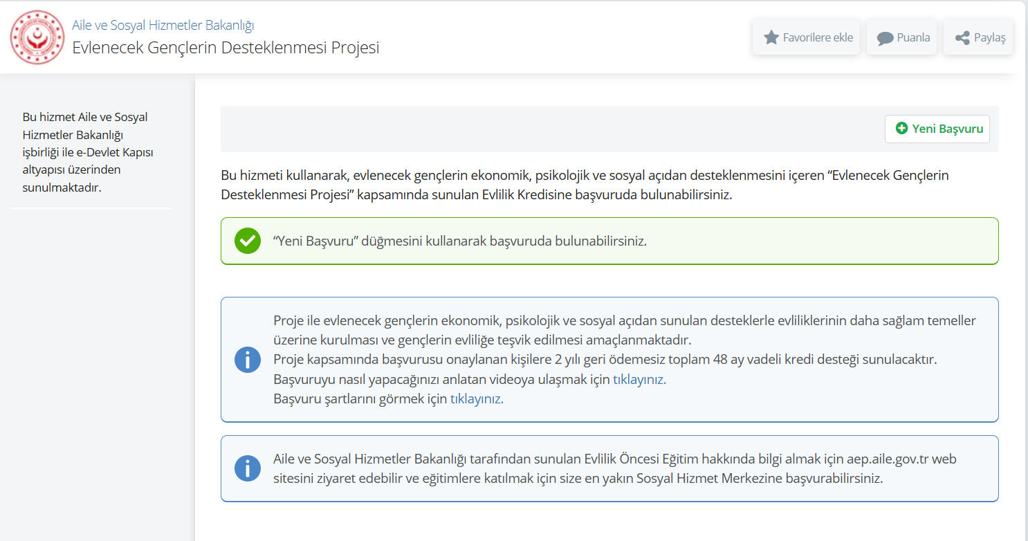 Evlilik kredisi ne zaman onaylanır? Başvurular başladı - 1. Resim
