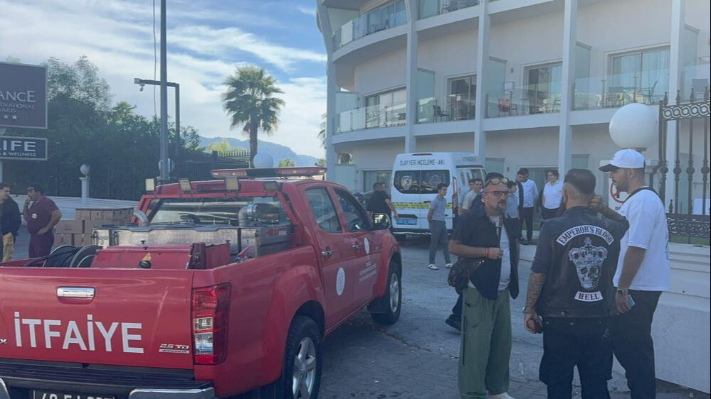 Marmaris’te otelde patlama! Yaralılar var - 1. Resim