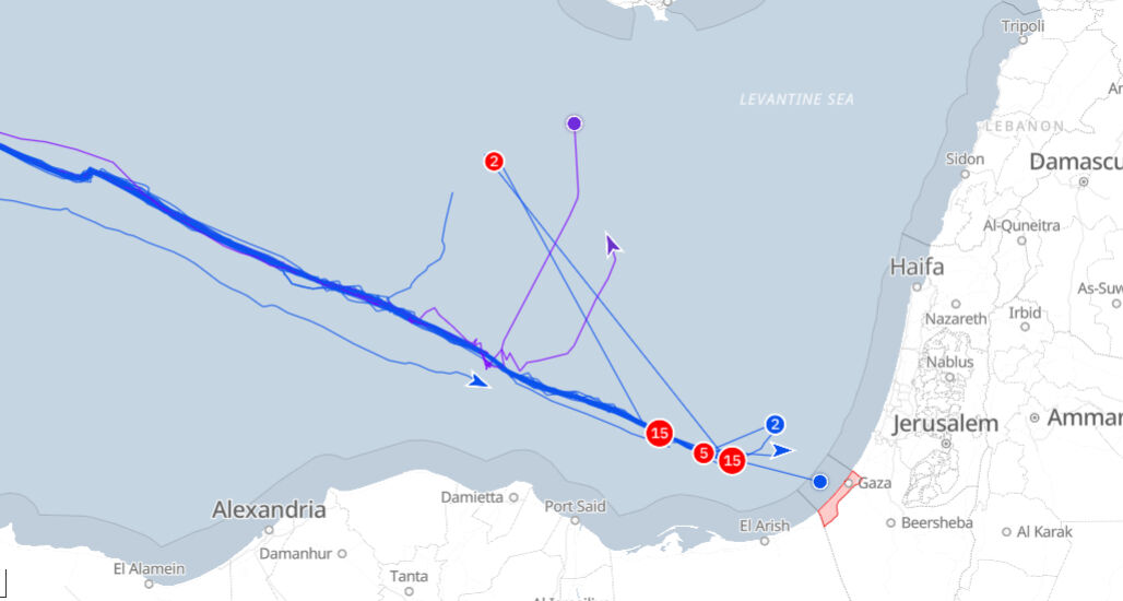 Sumud Filosu Gazze'ye vardı mı, ulaştı mı? İşte son durum! - 1. Resim