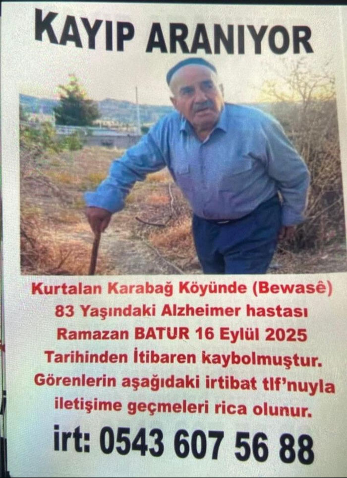 17 gün geçti, hiçbir iz bulunamadı! Siirt’te kaybolan Ramazan Batur aranıyor - 3. Resim