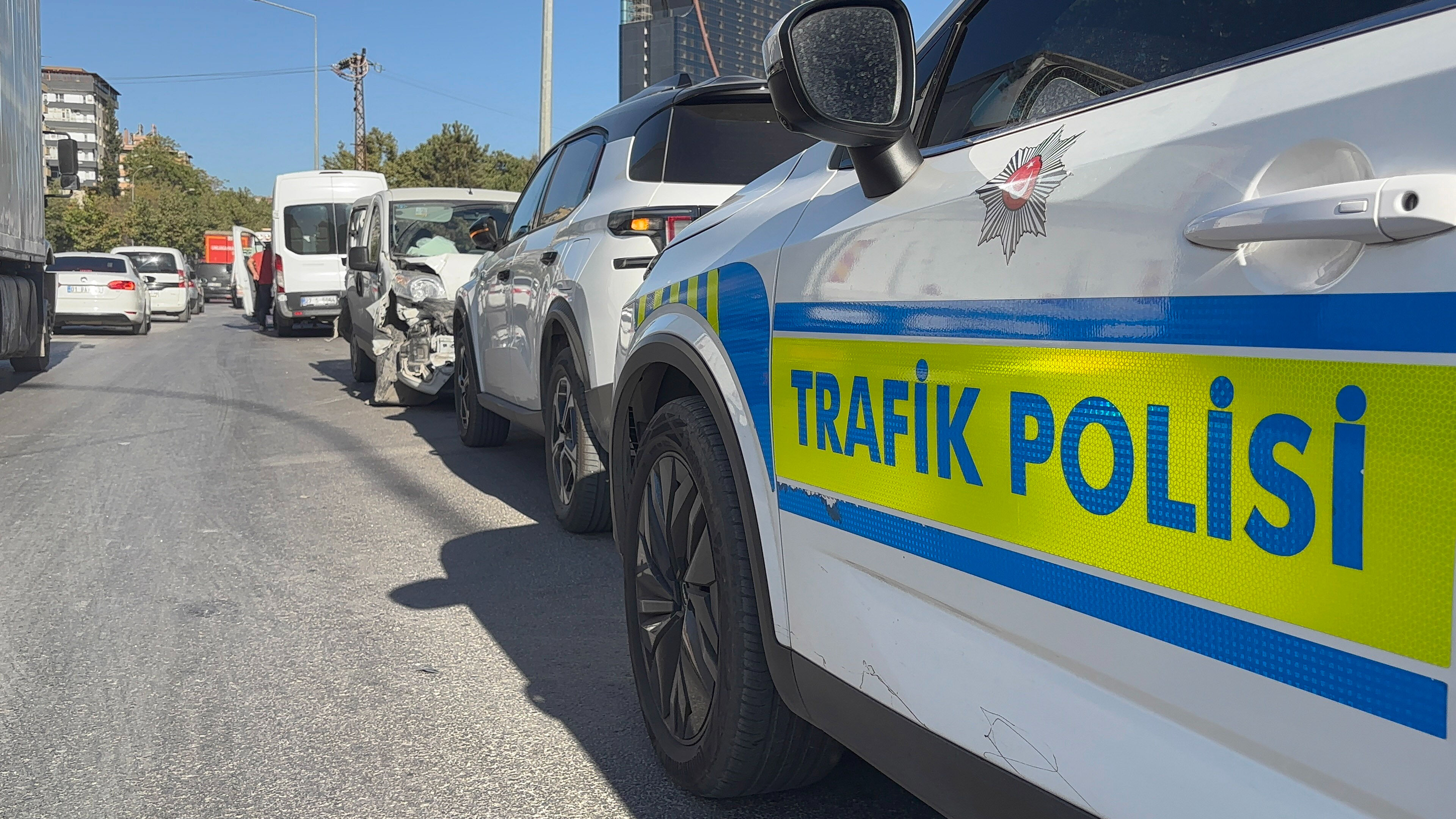 Gaziantep'te zincirleme kaza! Çok sayıda yaralı var - 1. Resim