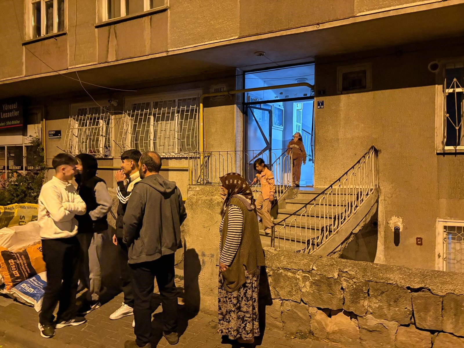 Kayseri'de binadan gelen ses sonrası büyük panik! Deprem zannettiler - 1. Resim