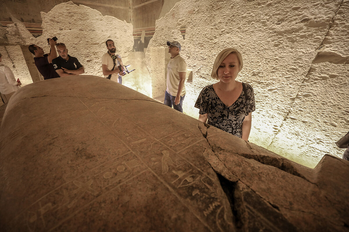 Firavun mezarı açılıyor: Mısır'da 20 yıl süren Amenhotep’in restorasyonu son erdi Firavun mezarı açılıyor: Mısır'da 20 yıl süren Amenhotep’in restorasyonu son erdi - 3. Resim