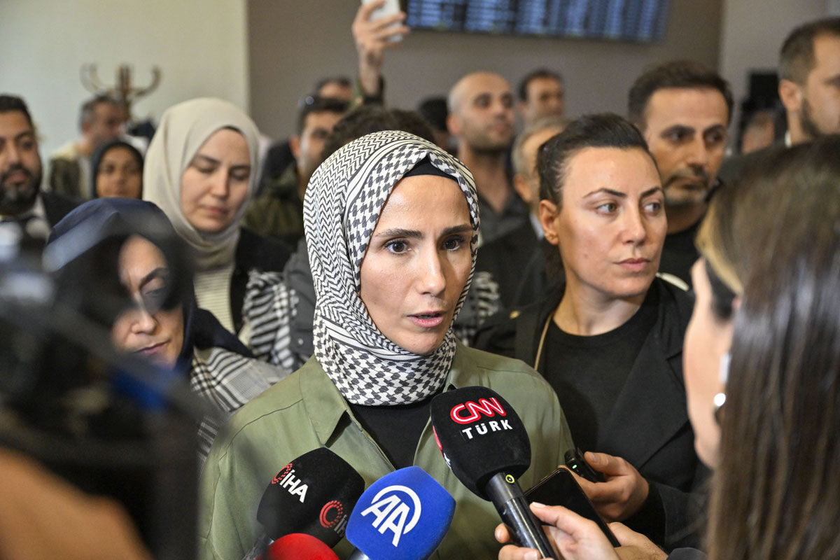 Sümeyye Erdoğan Bayraktar: Türkiye her zaman barışın ve yardımın peşinde - 1. Resim