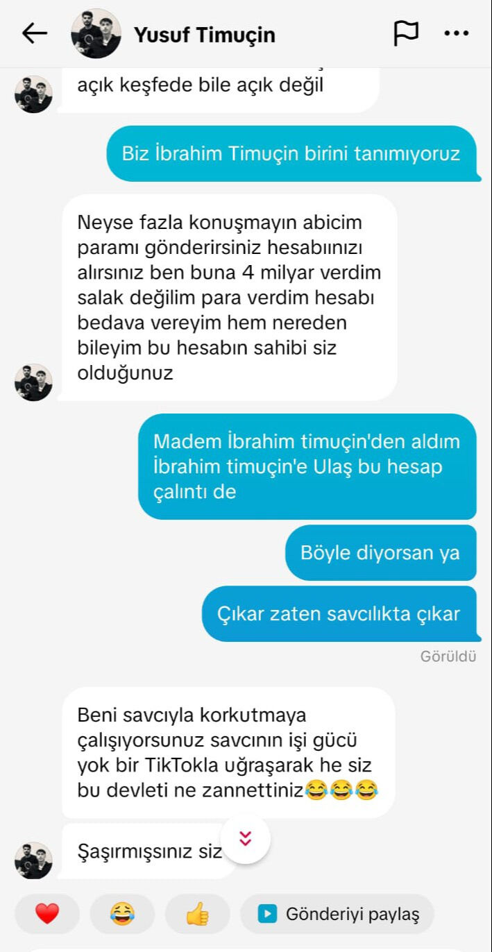 Tedavi gören Yusuf'un yardım için açılan Tiktok hesabını çaldılar! Utanmadan ailesinden para istediler Tedavi gören Yusuf'un yardım için açılan Tiktok hesabını çaldılar! Utanmadan ailesinden para istediler - 3. Resim