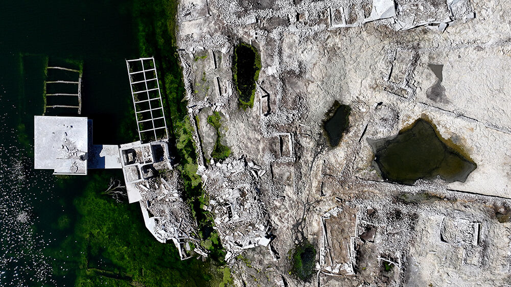 Kayseri'de duygulandıran manzara! Baraj gölü kuruyunca köy ortaya çıktı - 4. Resim