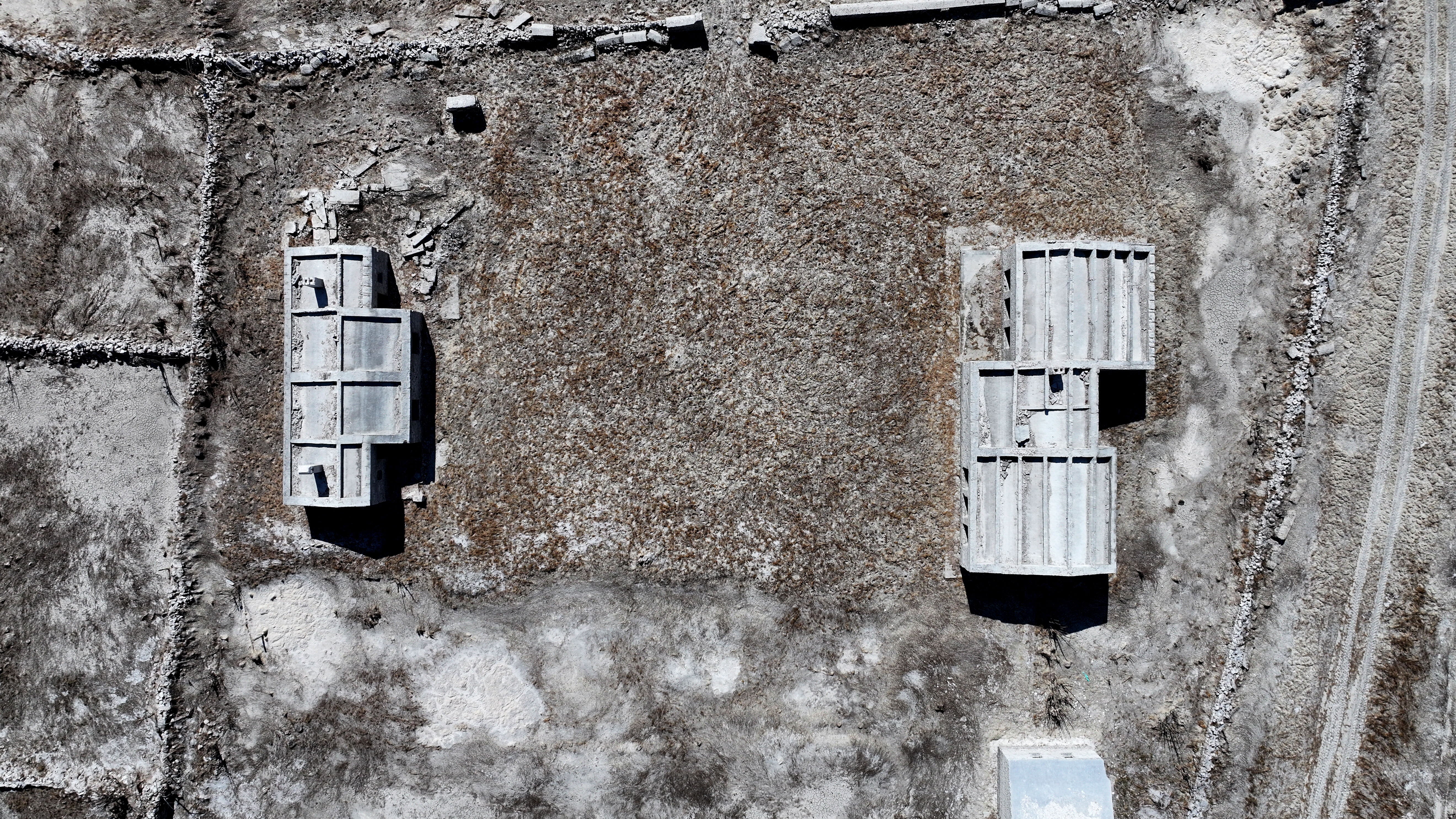 Kayseri'de duygulandıran manzara! Baraj gölü kuruyunca köy ortaya çıktı - 3. Resim