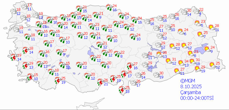 Sıcaklık 7 derece birden düşecek! Yeni soğuk hava dalgası geliyor - 4. Resim