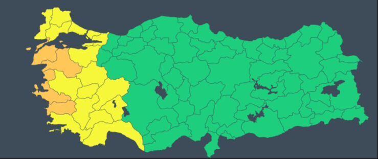 Balkanlar'dan gelen soğuk hava Edirne'den giriş yaptı - 2. Resim