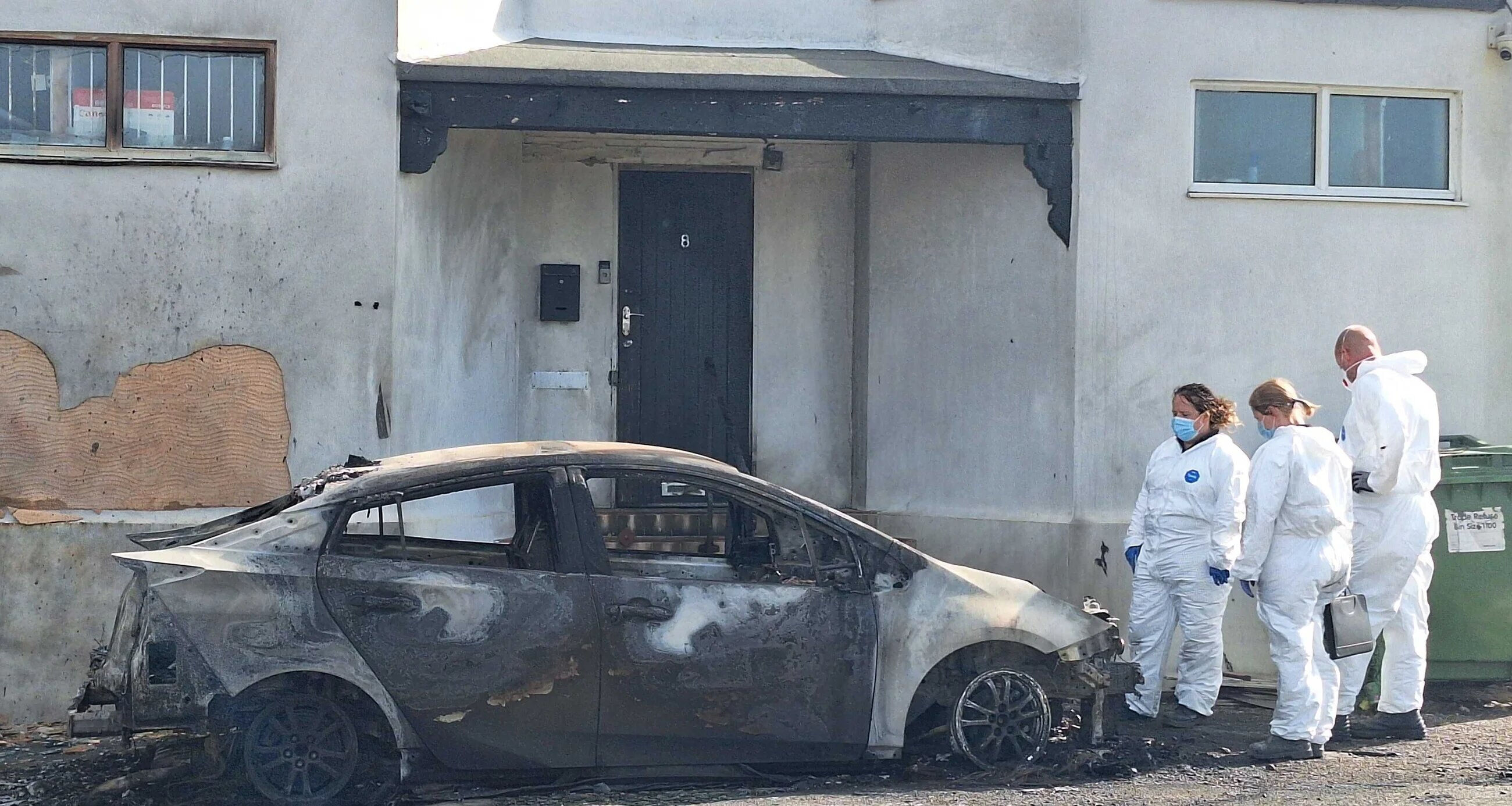 İngiltere'deki cami kundaklamasında gözaltı!