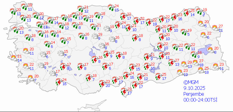 Yeni haftada hava nasıl olacak? Meteoroloji gün verdi, il il uyardı - 4. Resim