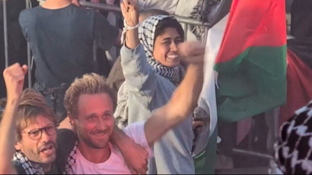 Avrupa Parlamentosu üyesi Rima Hassan, İsrail polisi tarafından darp edildiğini açıkladı - 1. Resim