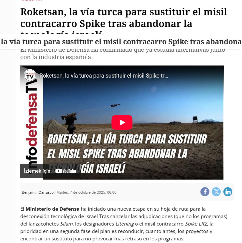 İspanya, İsrail’i bıraktı! Türk tanksavarlarına yöneldi - 2. Resim