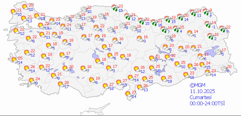 Meteoroloji haritayı güncelledi! 39 il için sağanak yağış ve fırtına uyarısı - 6. Resim