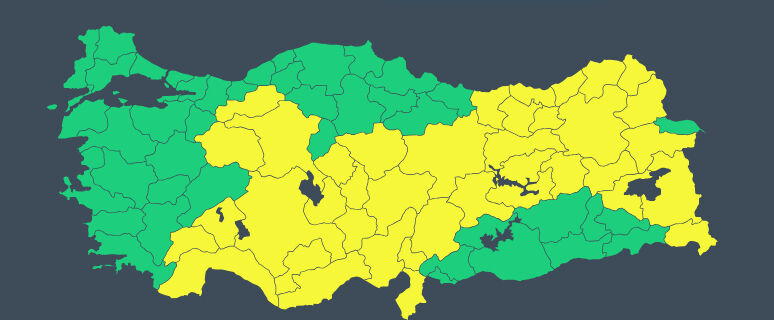 Meteoroloji haritayı güncelledi! 39 il için sağanak yağış ve fırtına uyarısı - 2. Resim