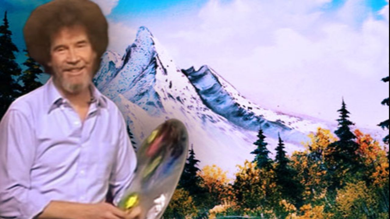 &quot;Belki şurada küçük mutlu bir ağaç vardır&quot; diyen ünlü ressam Bob Ross&#039;un tabloları açık artırmaya çıkıyor!