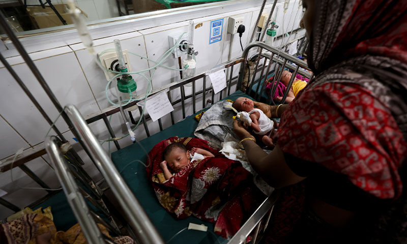 Bangladeş’te ilginç doğum: Üçüz bekleniyordu, doğal yolla beşiz geldi! - 2. Resim