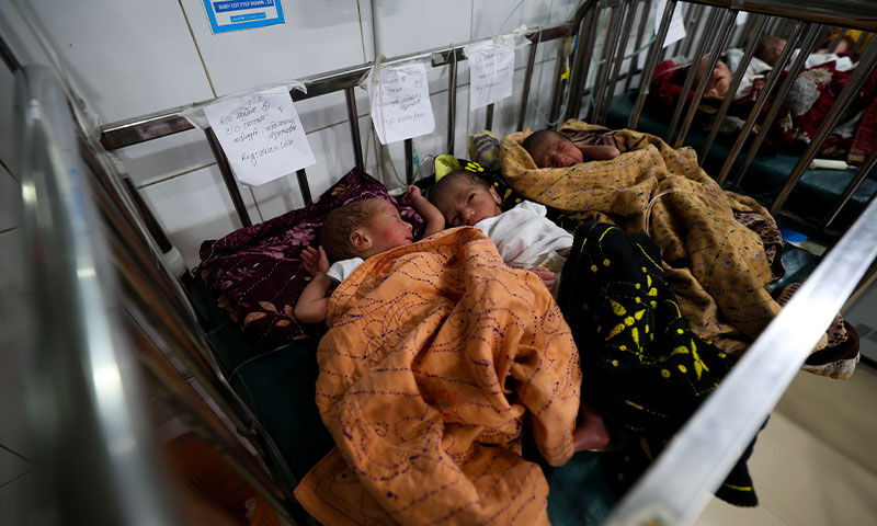 Bangladeş’te ilginç doğum: Üçüz bekleniyordu, doğal yolla beşiz geldi! - 1. Resim