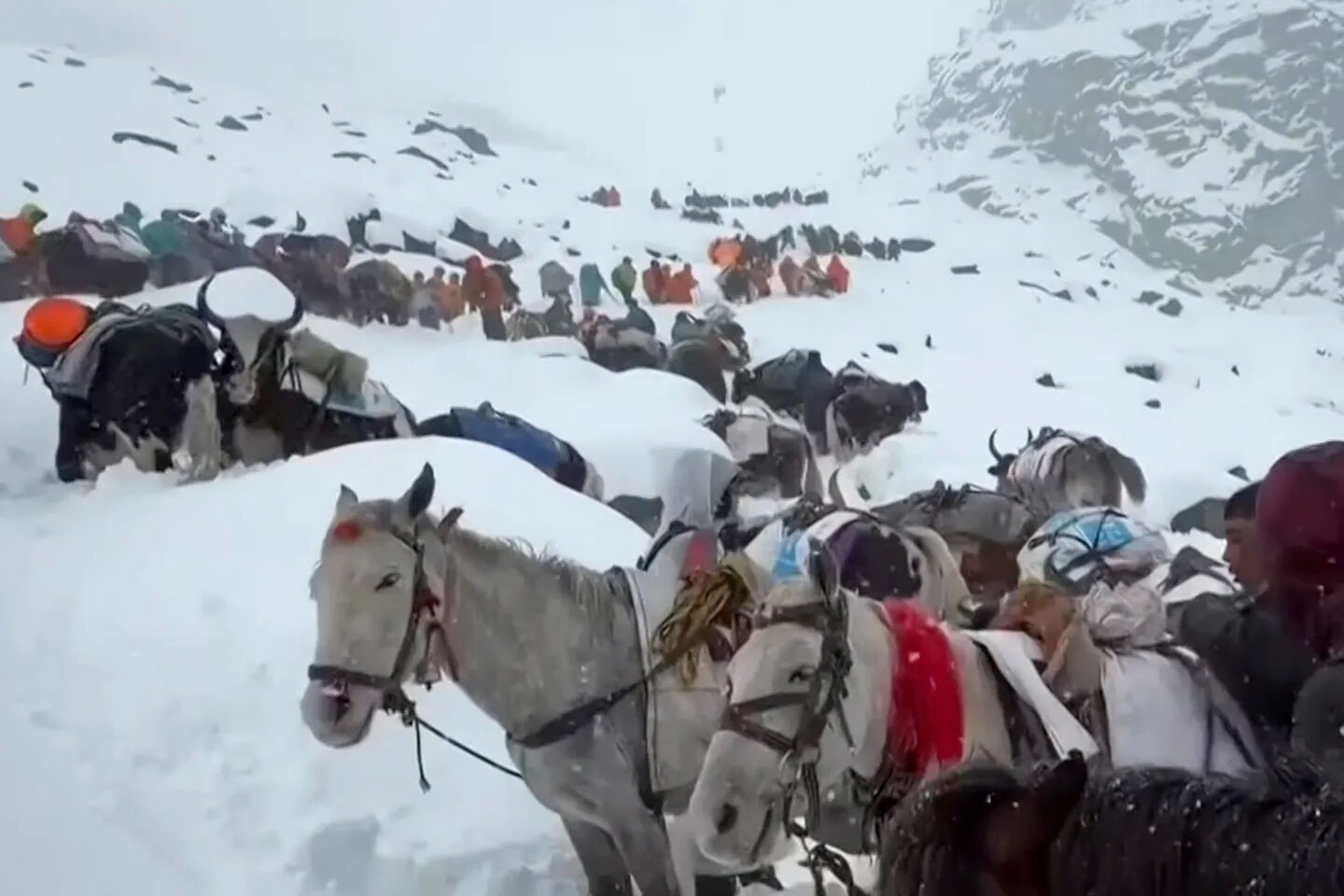 Everest’te can pazarı! Çinli kurtarma ekipleri 1000 kişiyi tahliye etti - 1. Resim
