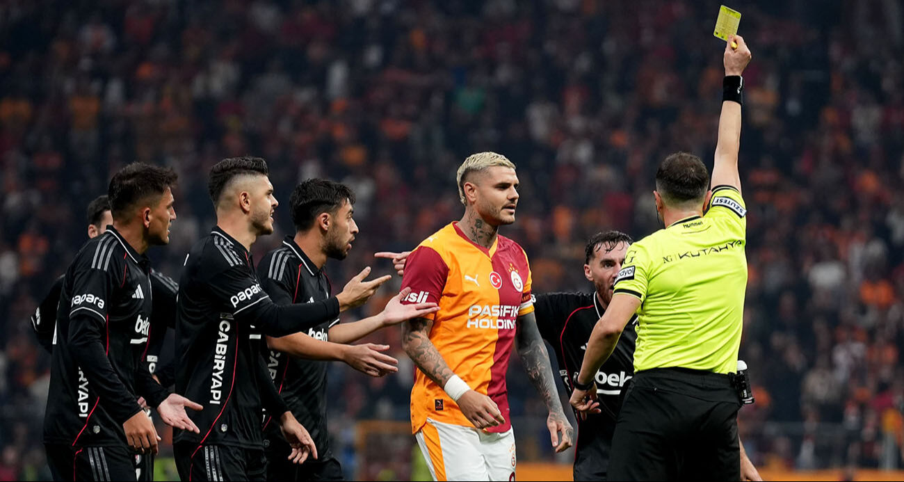 Süper Lig'in kart istatistiklerinde zirve Galatasaray'ın - 1. Resim