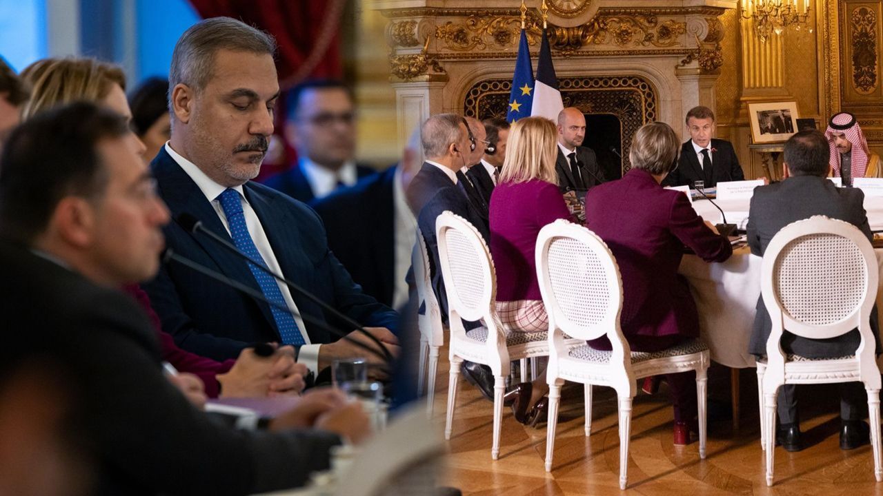Dışişleri Bakanı Fidan, Paris'te 'Gazze' toplantısında! "Türkiye sahada ateşkesi takip edecek" Dışişleri Bakanı Fidan, Paris'te 'Gazze' toplantısında! "Türkiye sahada ateşkesi takip edecek"