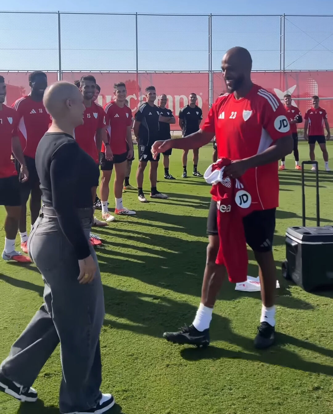 Eski Galatasaraylı Marcao'nun eşi kanseri yendi! İdmanda gözyaşları ve unutulmaz destek - 3. Resim