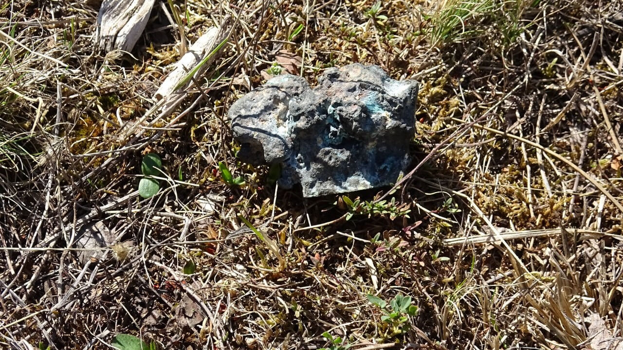 Mantar toplarken bulduğu taşla şaşkına döndü! "Artık gözüm hep yerde" - 2. Resim