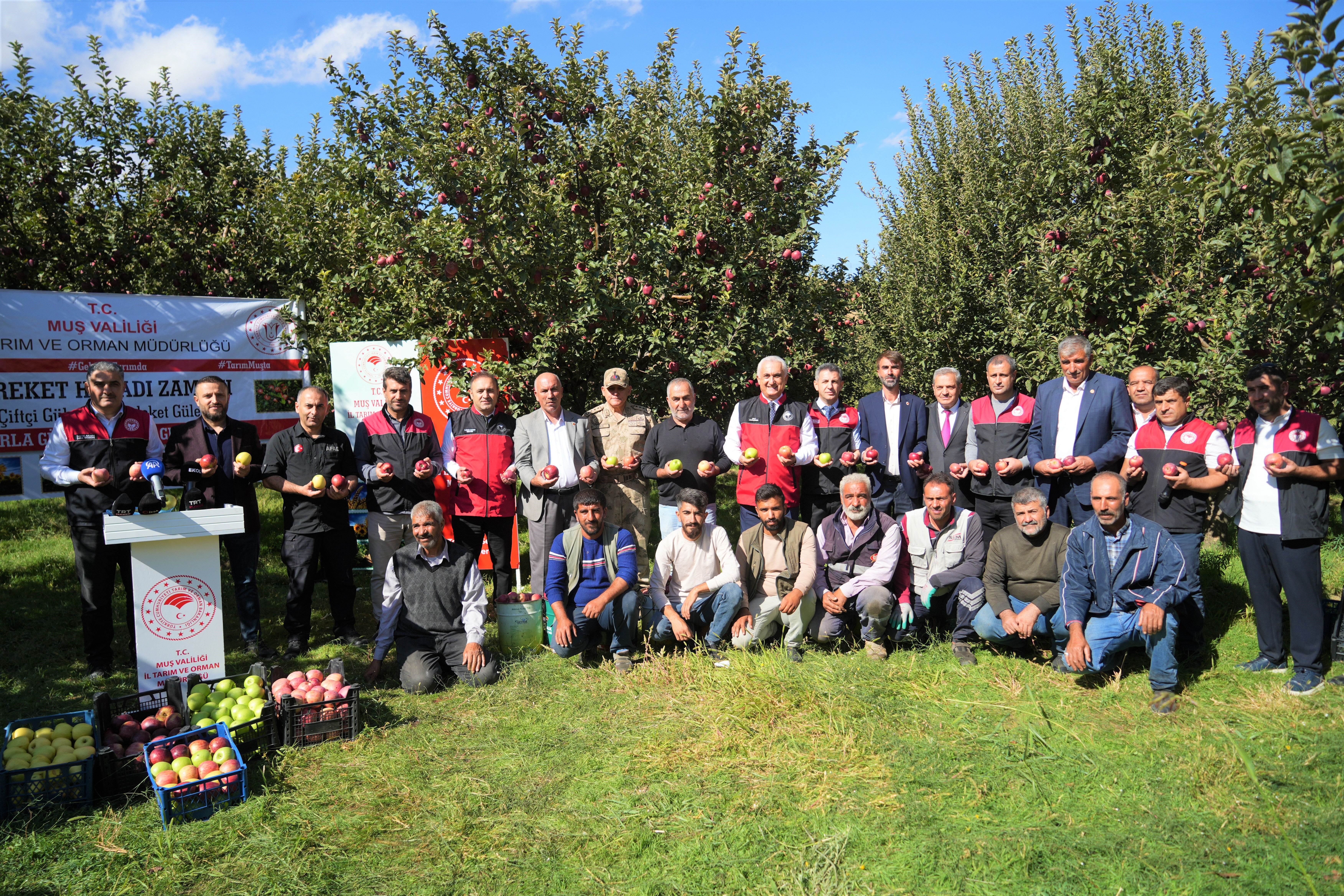 Zirai donun teğet geçtiği kentimiz! Elma hasadından 100 milyon liralık gelir bekleniyor - 2. Resim