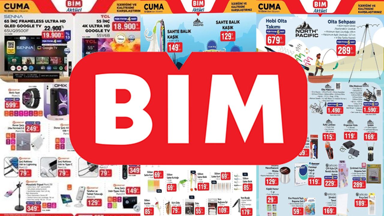 10 Ekim BİM kataloğu 2025: Bugün Bim'e neler geliyor? 10 Ekim BİM kataloğu 2025: Bugün Bim'e neler geliyor?