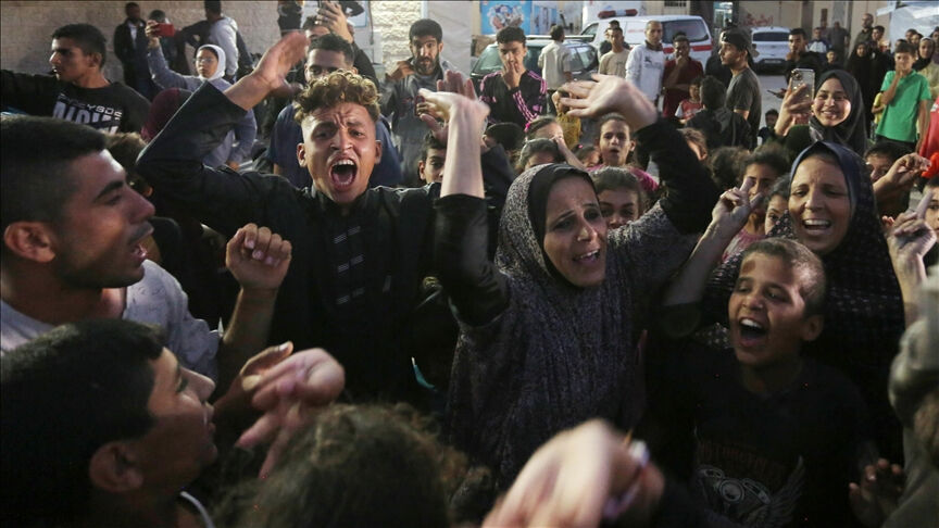 Gazze'de ateşkes devreye girdi! İsrail ordusunun kısmi çekilmesi başladı - 1. Resim