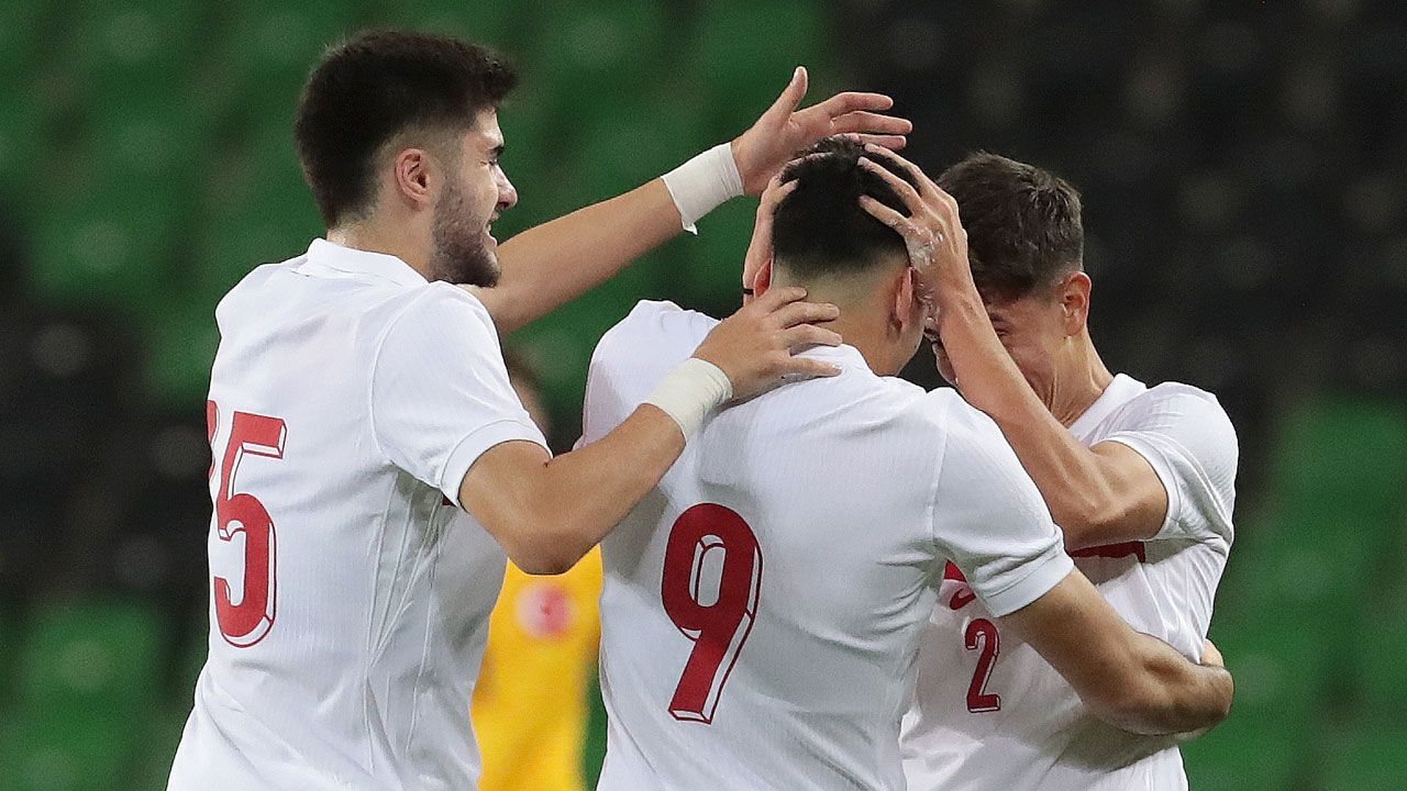 Milliler 2 golle kazandı Milliler 2 golle kazandı