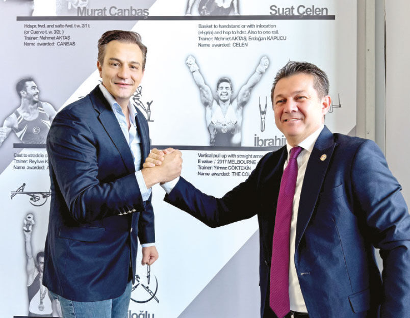 TCF Başkanı Suat Çelen: Türk cimnastiğinde hedef olimpiyat - 1. Resim