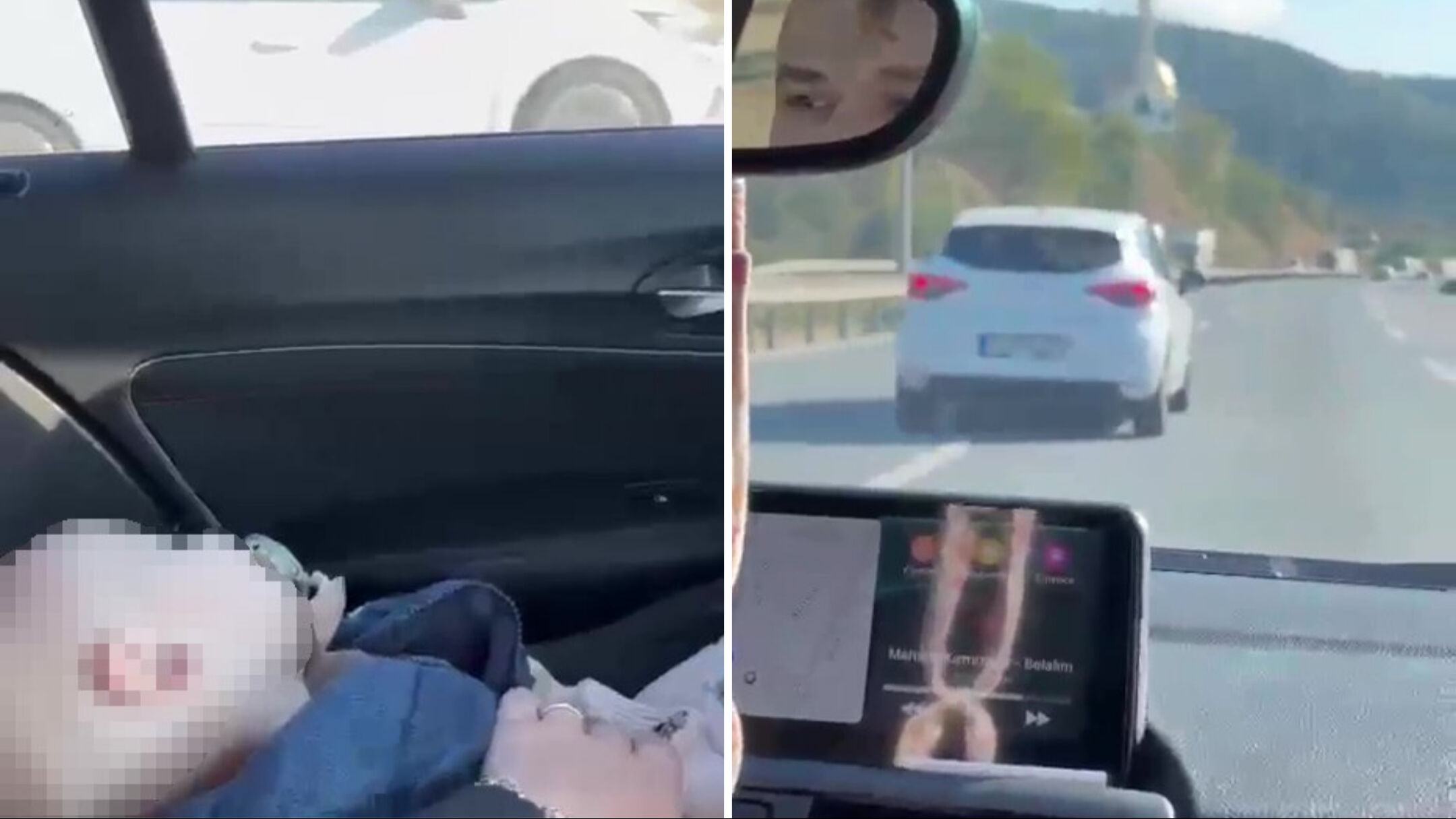 Bebekli aileye trafikte dehşeti yaşattı! O maganda hakkında karar verildi - 1. Resim