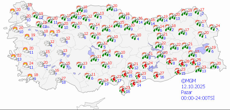 Kış erken geldi! Sıcaklık düşüyor, kar yağışı başlıyor - 2. Resim