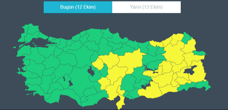 24 il için sağanak yağış alarmı! Meteoroloji ve Bakanlık’tan art arda uyarılar - 1. Resim
