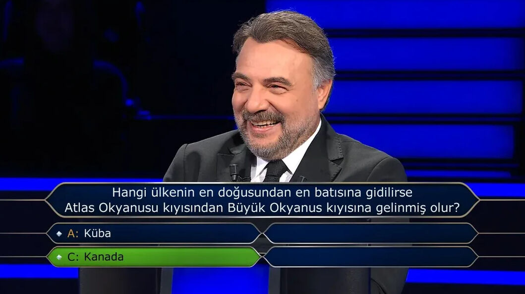 Hangi ülkenin en doğusundan en batısına gidilirse Atlas Okyanusu kıyısından Büyük Okyanus kıyısına gelinmiş olur? Kim Milyoner Olmak İster’de 100 bin TL'lik sorunun cevabı - 1. Resim