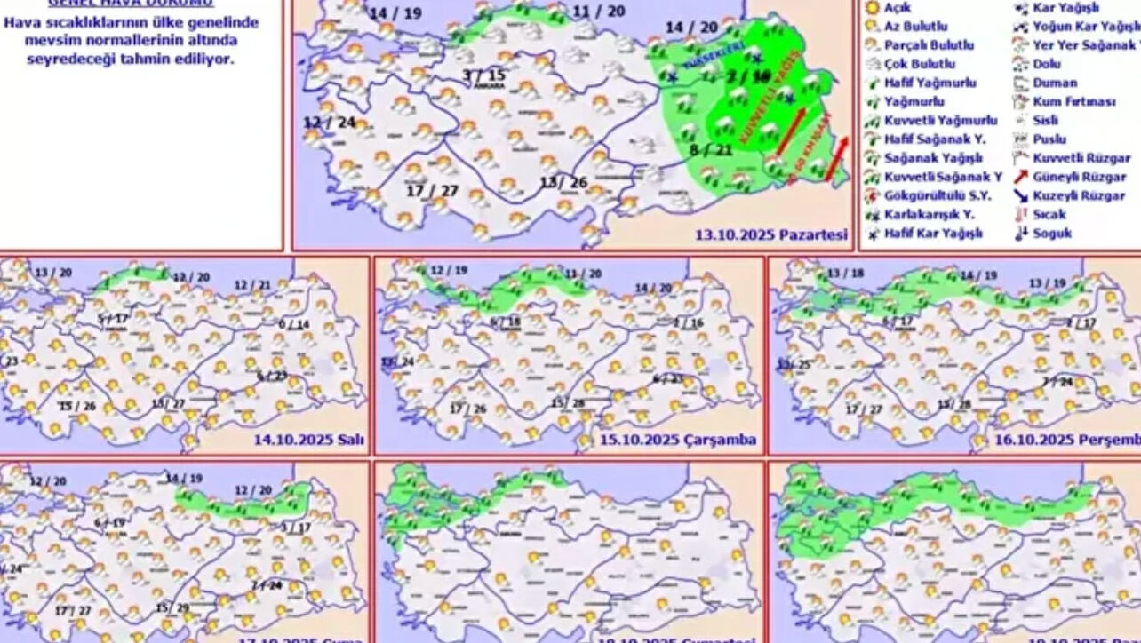 Erzurum’da okullar tatil mi? 14 Ekim Salı MGM hava durumu raporunu paylaştı Erzurum’da okullar tatil mi? 14 Ekim Salı MGM hava durumu raporunu paylaştı - 3. Resim