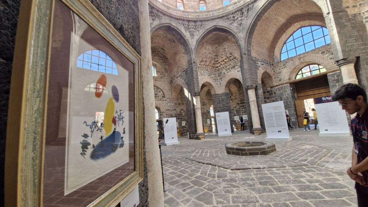 Hattın efsanesine memleketinde vefa! Hamid Aytaç’ın izindeki sanatçılar sergide buluştu - 2. Resim