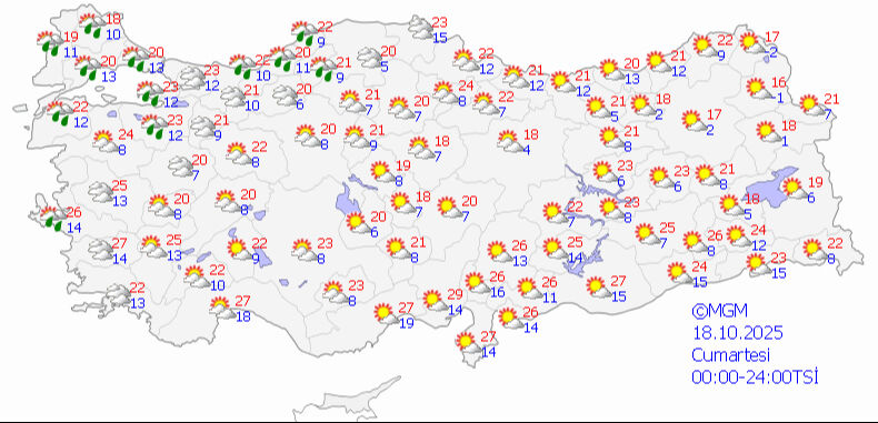 İstanbul ve Karadeniz’e sağanak uyarısı! Meteoroloji yeni tahminini paylaştı - 6. Resim
