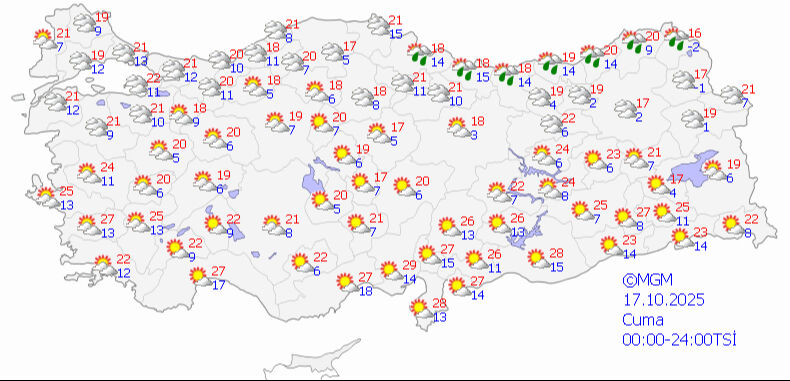İstanbul ve Karadeniz’e sağanak uyarısı! Meteoroloji yeni tahminini paylaştı - 5. Resim