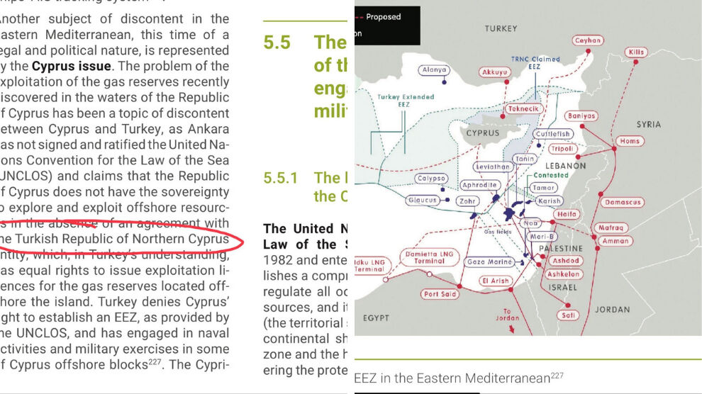 AB raporunda tarihi değişim! Haritada KKTC ve Türkiye-Libya hattı tanındı - 1. Resim